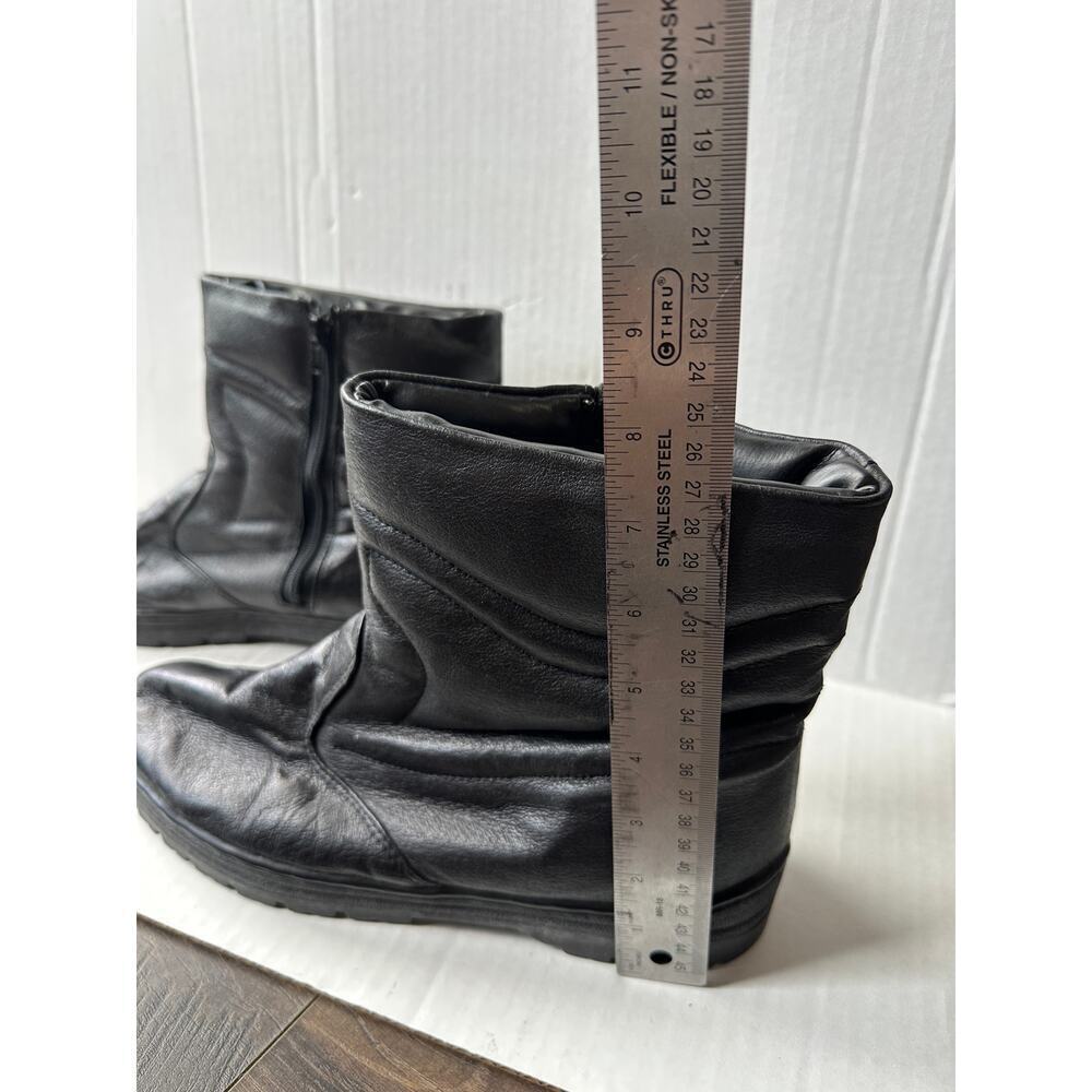 Nunn Bush Size 10 Men Black Pull On Ankle Moto Biker Boot Bootie Outdoor Matrix - Picture 11 of 14